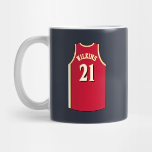 Dominique Wilkins Atlanta Jersey Qiangy Mug